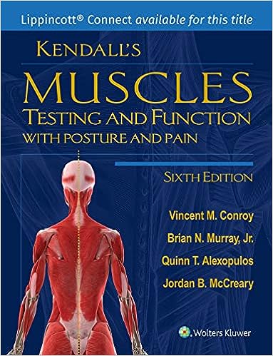 Kendall's Muscles: Testing and Function with Posture and Pain (6th Edition) - Epub + Converted Pdf